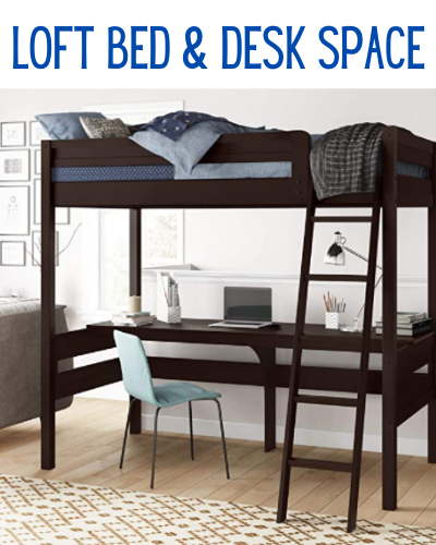 white toy box and bookcase